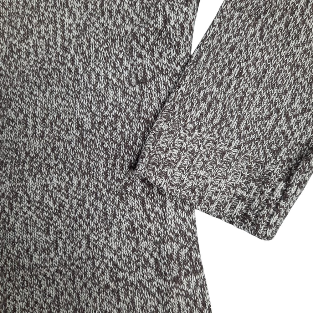 Notations Brown Cowl Neck Pullover Sweater Tunic … - image 3